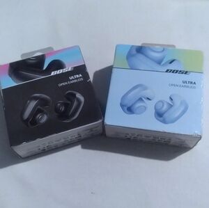 Bose Ultra Open Earbuds Blue/Black Bundle